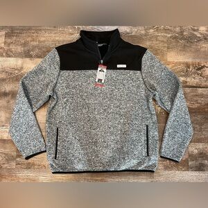 NWT Eddie Bauer Mens Fleece 1/4 Zip Sweater